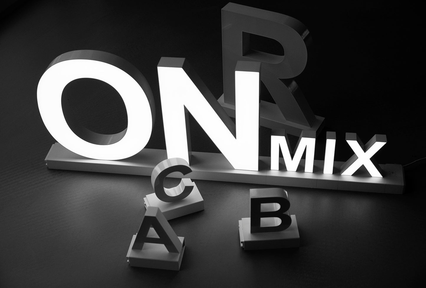Lettre Led - Abc Mix