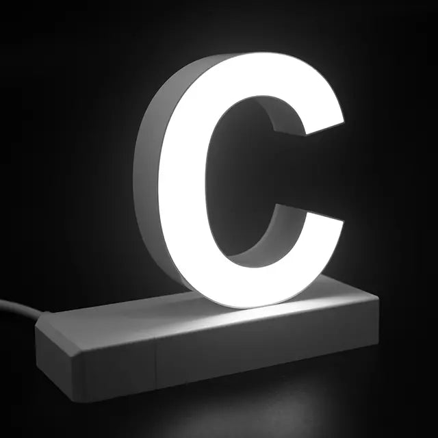 Lettre Led - Abc Mix
